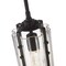 Z-Lite Alverton 1 Light Mini Pendant, Matte Black & Clear 3036MP-MB - alternate 4